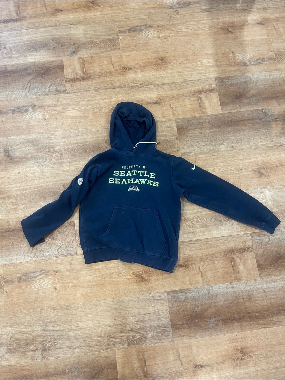 Men’s Nike Navy Seattle Seahawks Training Hoodie